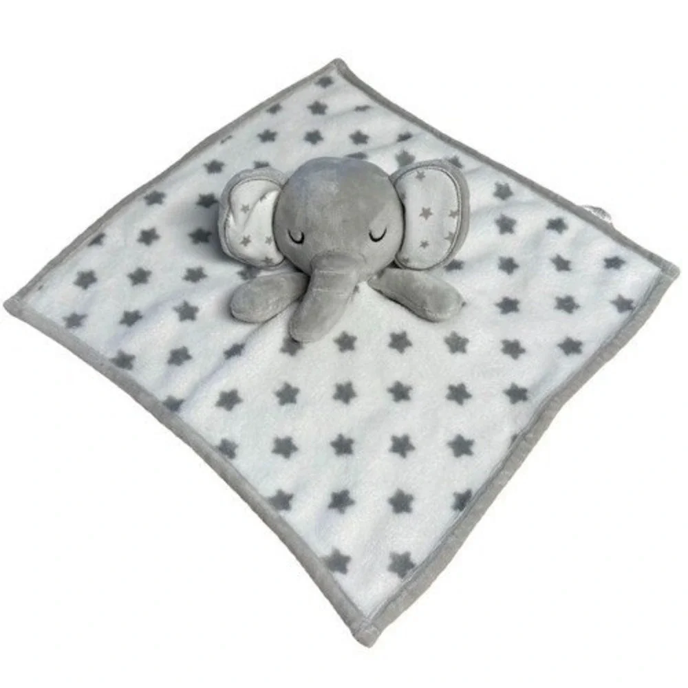 Reseller Lot of 11 Baby Lovey Security Blankets Plush Elephant Bunny Whale Mixed